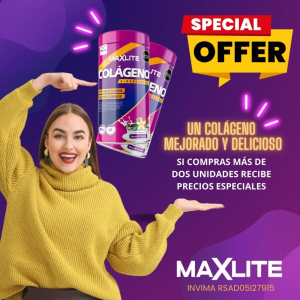 MAXLITE COLAGENO HIDROLIZADO