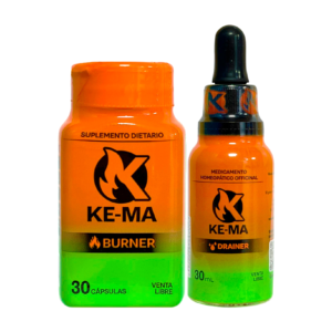 Combo Kema Capsulas Drenador