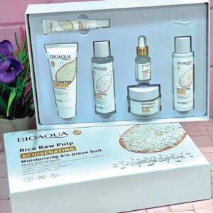 Set Facial de Arroz Bioaqua: