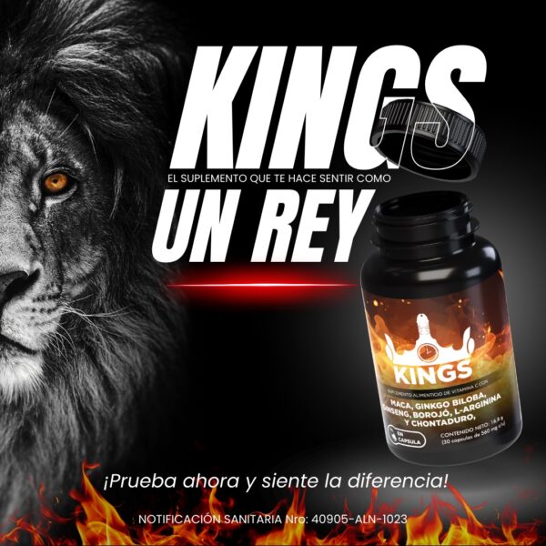 KINGS – Potenciador Masculino