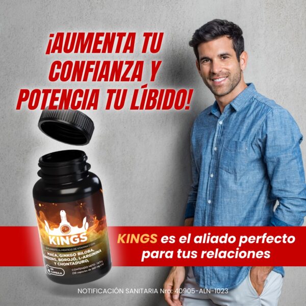 KINGS – Potenciador Masculino