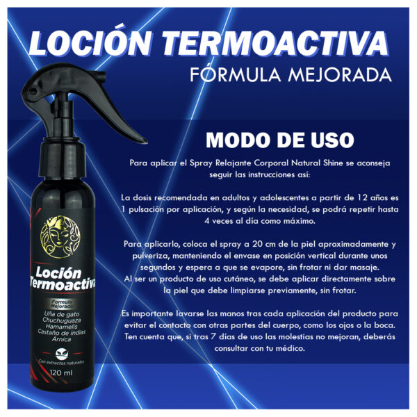 LOCION TERMO ACTIVA ECUADOR