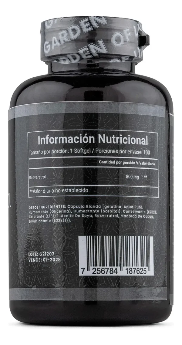 RESVERATROL CON INVIMA