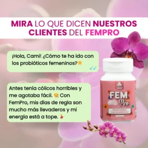 FEM PROBIOTICS PARA QUE SIRVE