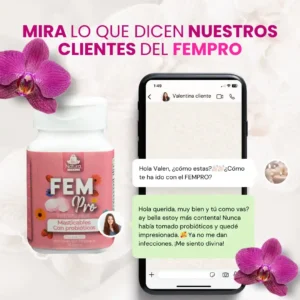 FEM PROBIOTICS PARA QUE SIRVE