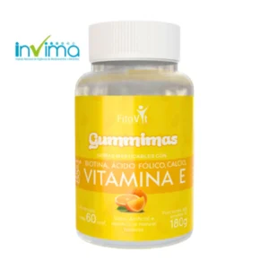 GOMITAS DE VITAMINA E CON INVIMA