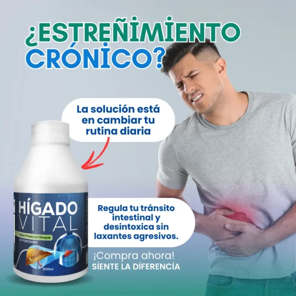 El Mejor Suplemento para el Hígado: Hígado Vital con L-Glutamina y Colina