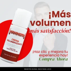 MAMMOTH CREMA COMO SE APLICA