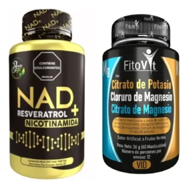 CLORUROS + NAD + RESVERATROL