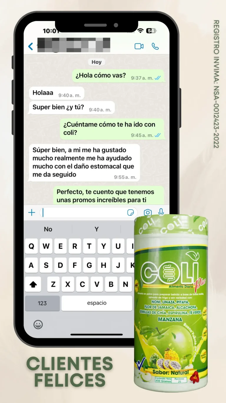FIBRA NATURAL COLI PLUS