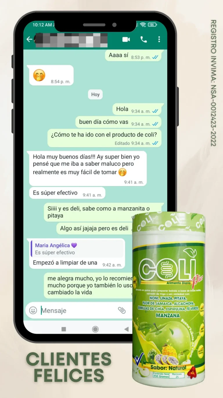 FIBRA NATURAL COLI PLUS