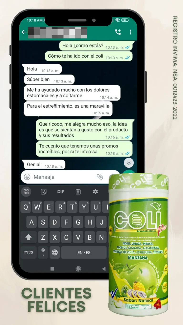 FIBRA NATURAL COLI PLUS
