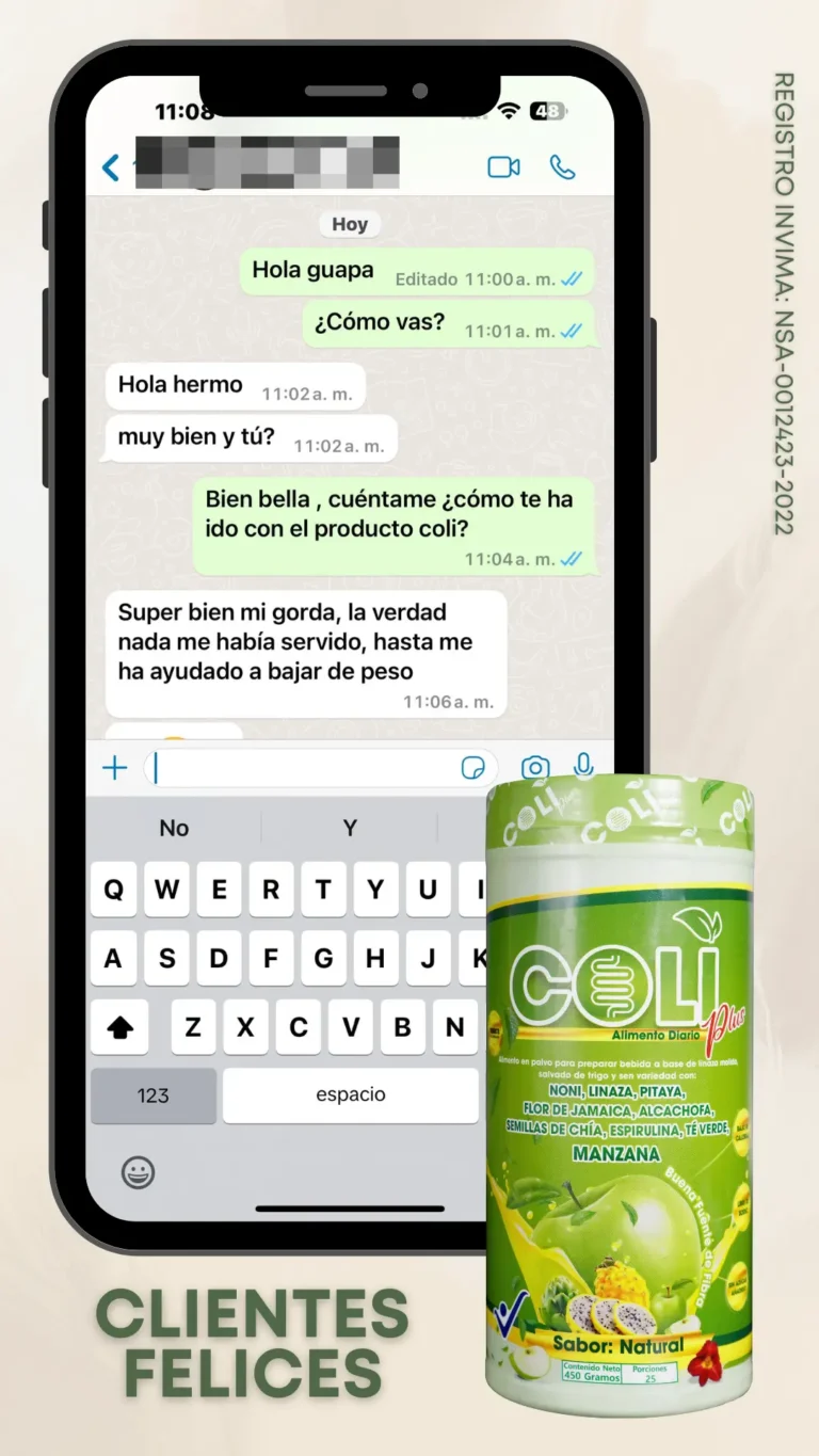 FIBRA NATURAL COLI PLUS