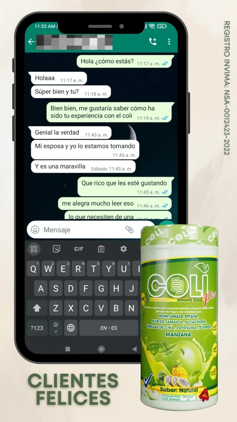 FIBRA NATURAL COLI PLUS