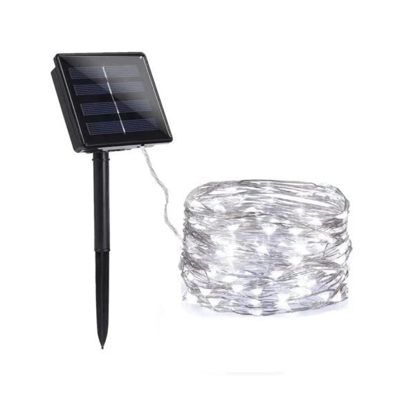 Instalación solar navideña