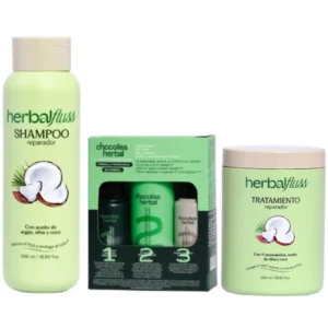 HERBALFLUISS COMBO LISO Y NUTRITIVO CABELLO LARGO