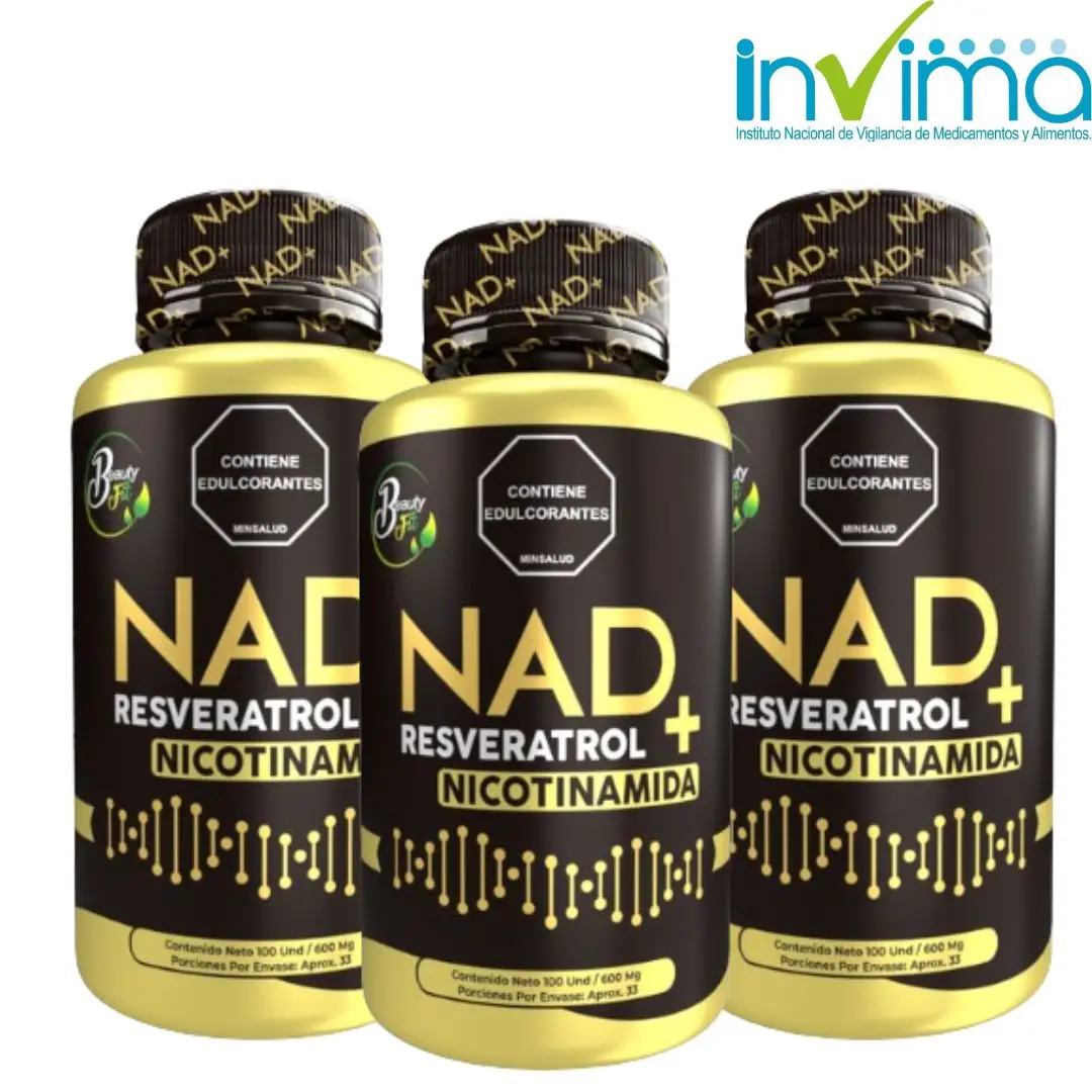 NAD+ Resveratrol + Nicotinamida