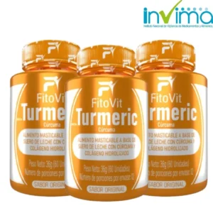 TURMERIC FITOVIT CON INVIMA