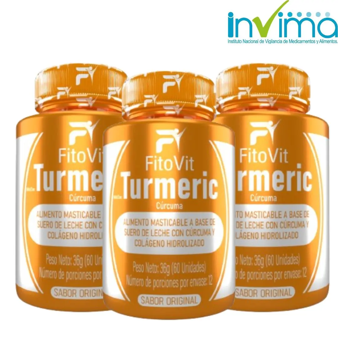 TURMERIC FITOVIT CON INVIMA