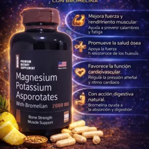 Magnesio y Potasio Asporotatos