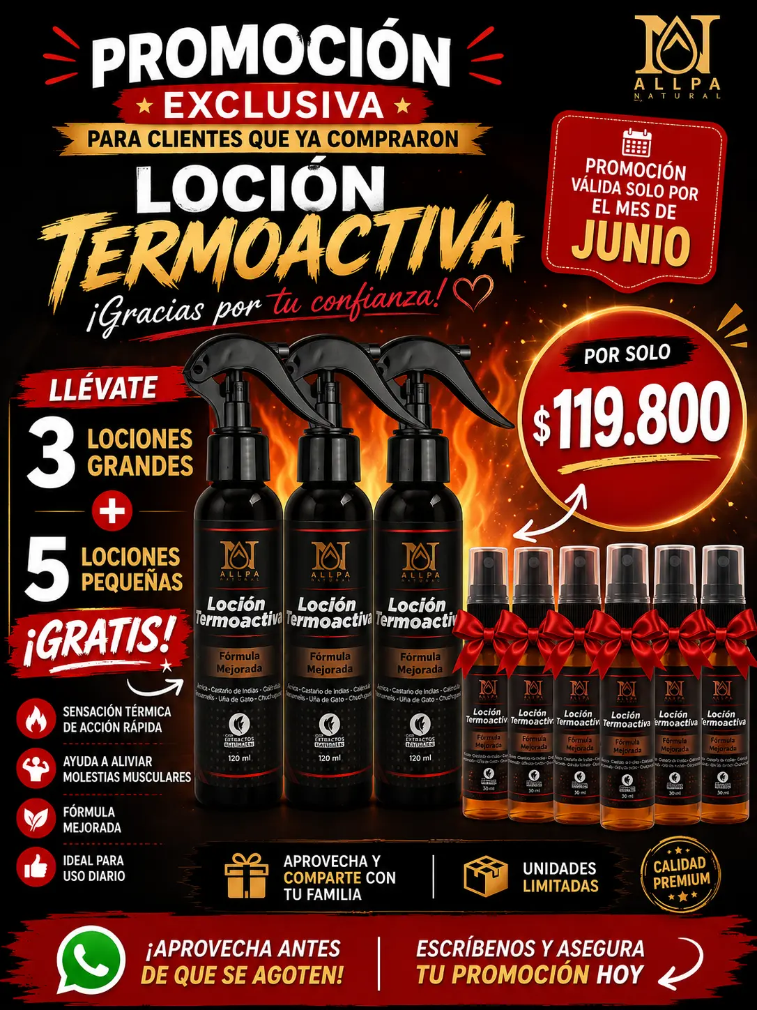 LOCION TERMO ACTIVA