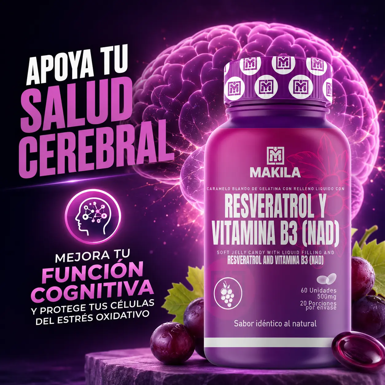 MAKILA RESVERATROL MAS VITAMINA B3