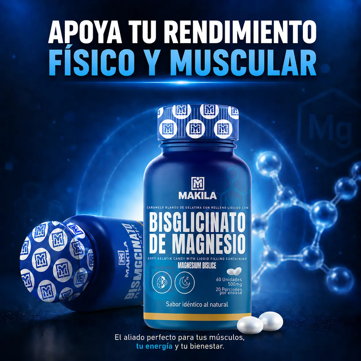 MAKILA BISGLICINATO DE MAGNESIO