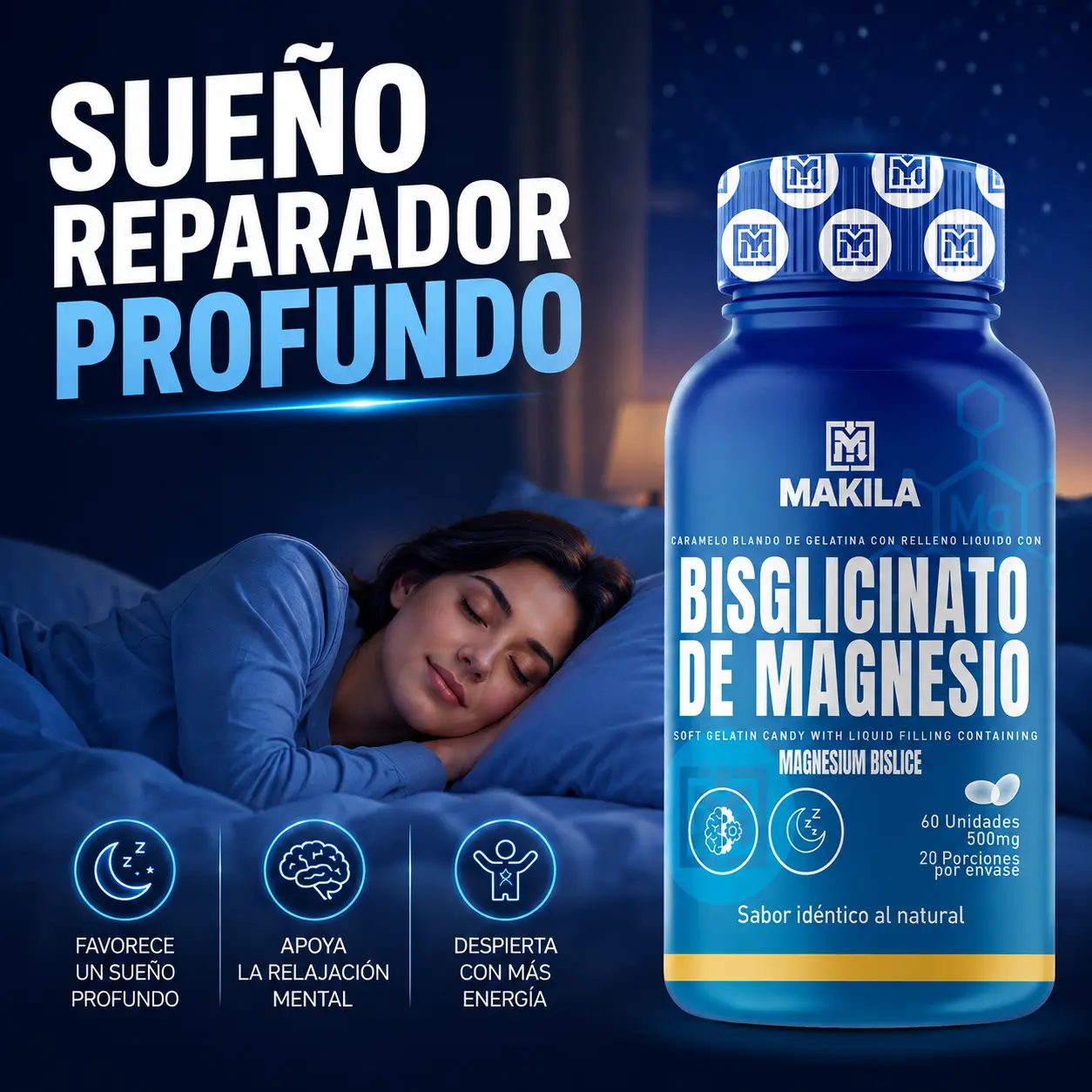 MAKILA BISGLICINATO DE MAGNESIO