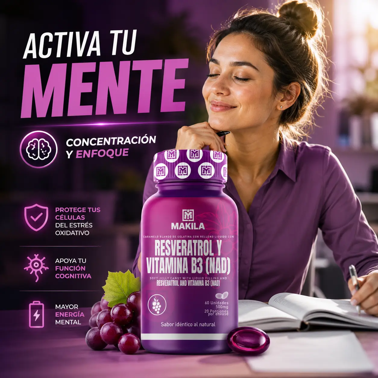MAKILA RESVERATROL MAS VITAMINA B3
