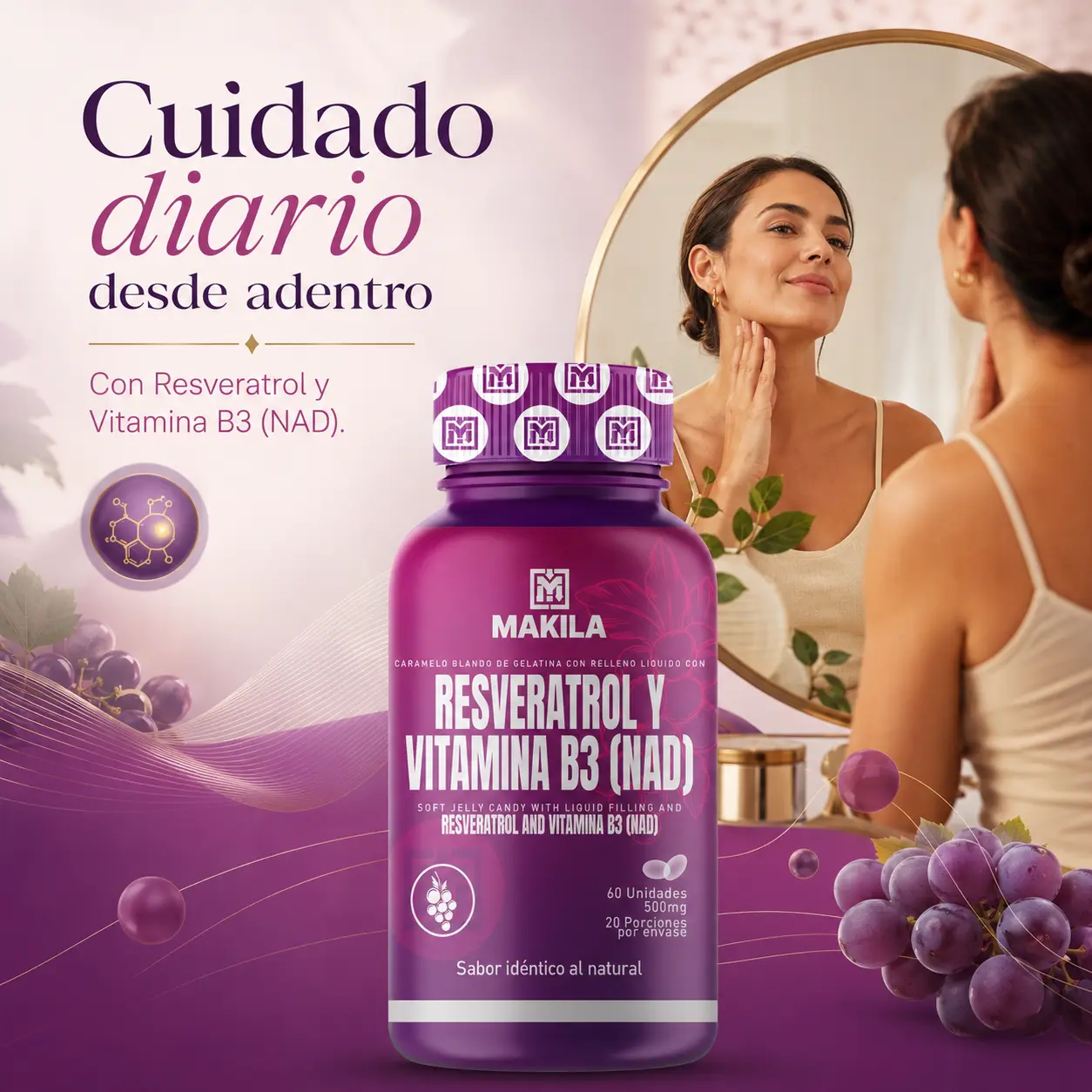 MAKILA RESVERATROL MAS VITAMINA B3