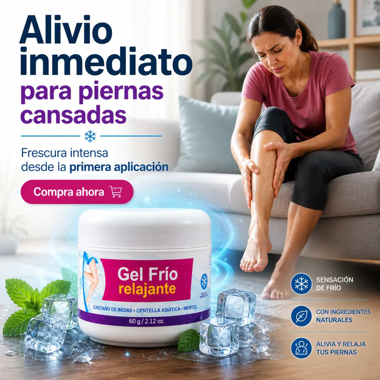 GEL FRIO RELAJANTE