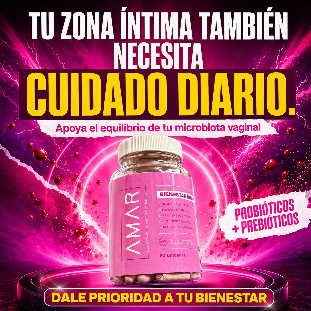 AMAR PROBIOTICOS FEMENINOS