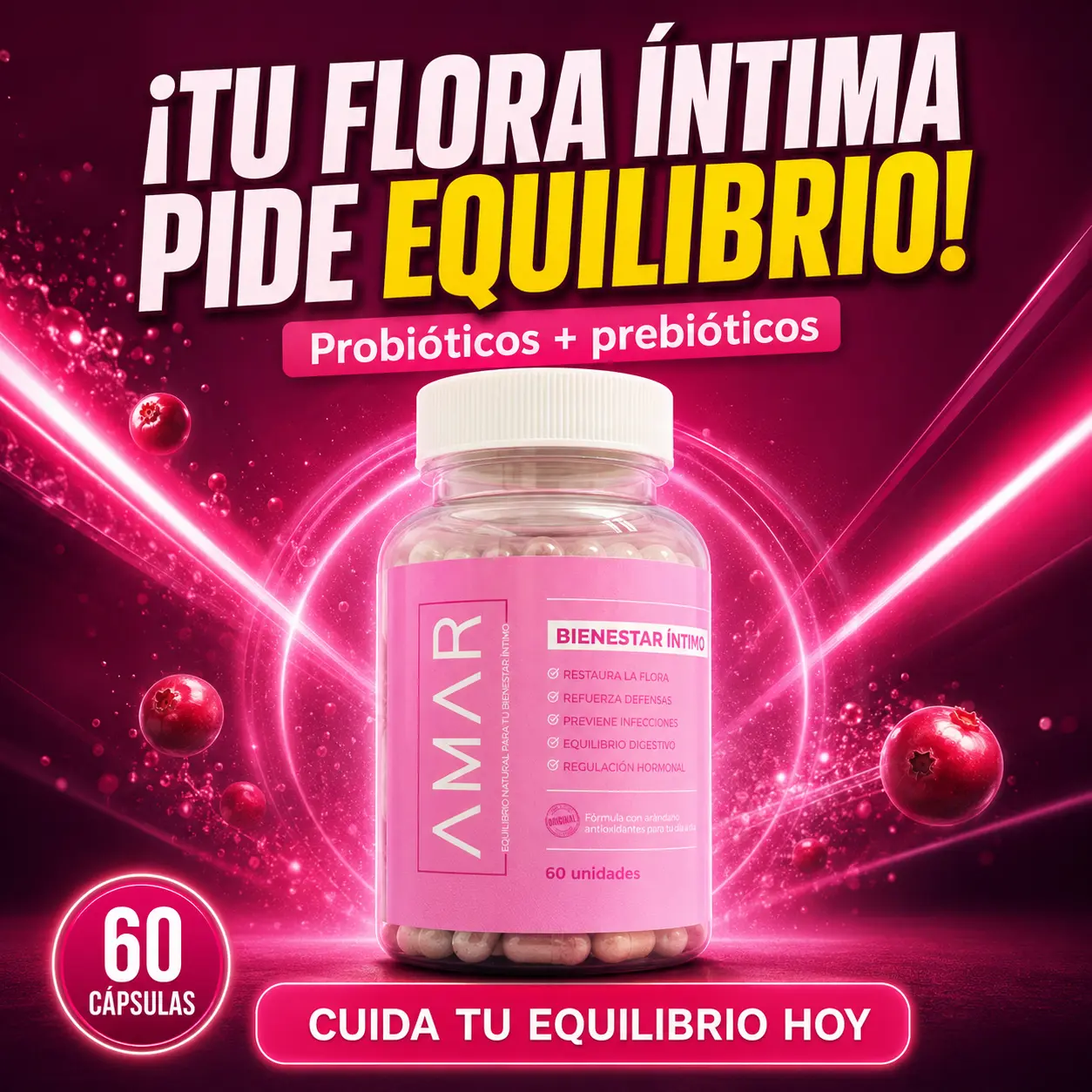 AMAR PROBIOTICOS FEMENINOS
