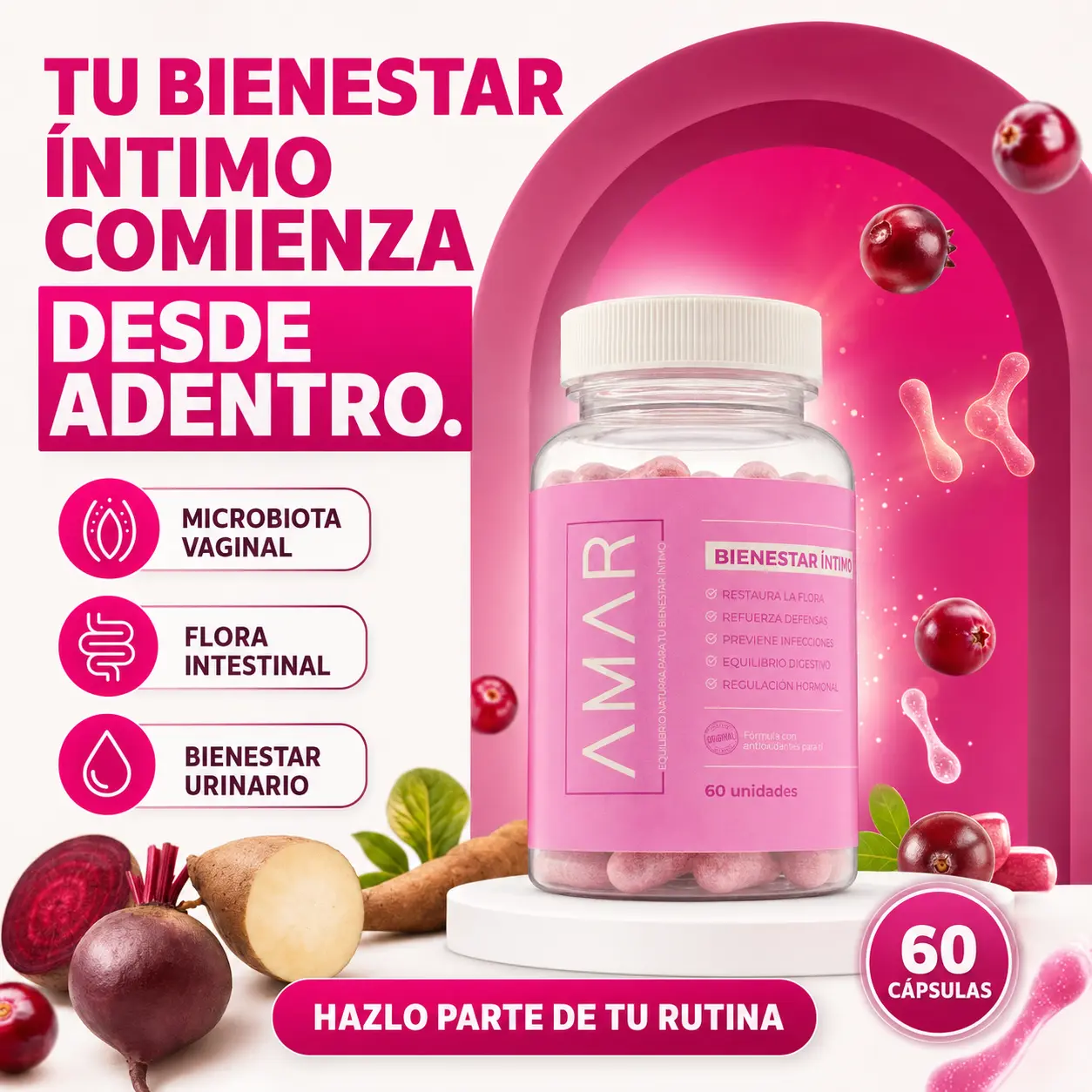 AMAR PROBIOTICOS FEMENINOS