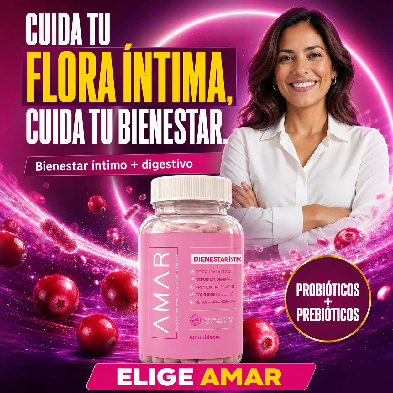 AMAR PROBIOTICOS FEMENINOS
