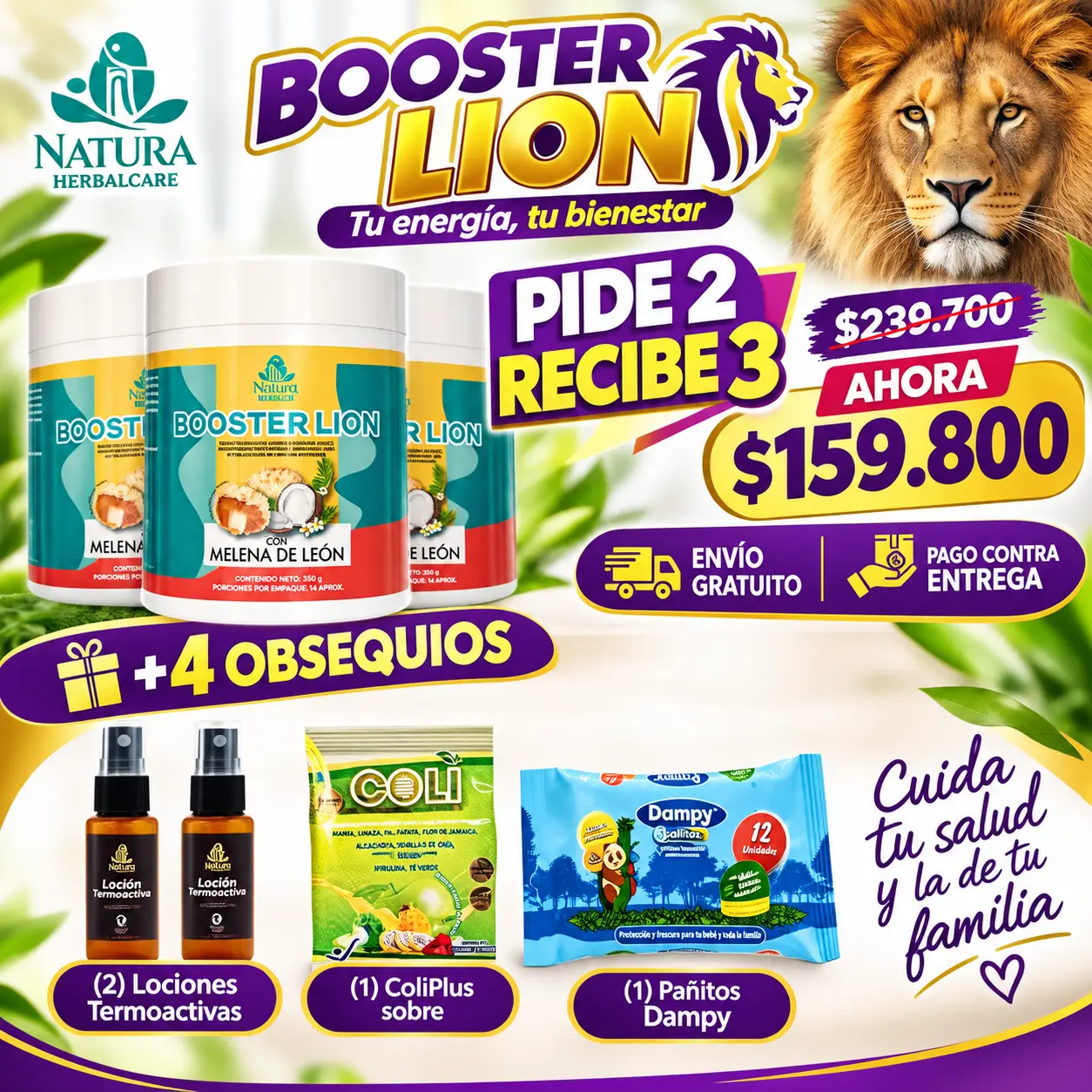 BOOSTER LION PRECIO
