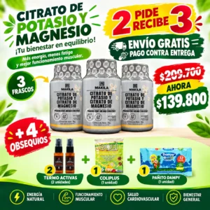 CITRATO DE POTASIO Y MAGNESIO PRECIO
