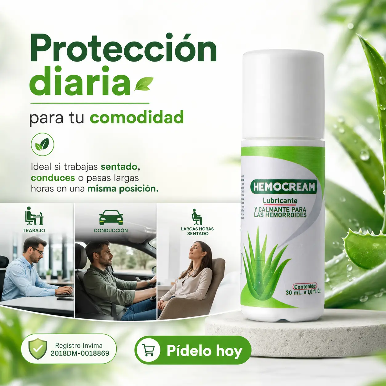 HEMOCREAM PARA LAS HEMORROIDES
